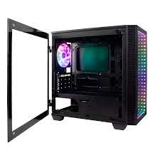 Gabinete Game Factor Optical, Atx, Cristal, Argb, 1*120mm Rgb Csg560, Game Factor, Gabinetes Y Enfriamiento, Gabinetes, Micro Tower [Imagen 2]